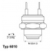 6010.85D WAHLER Термовыключатель, вентилятор радиатора; термовыклю