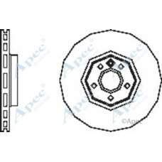 DSK2551 APEC Тормозной диск