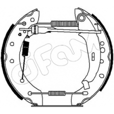 151-193 CIFAM Комплект тормозных колодок