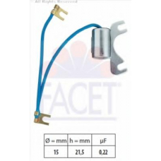 0.0534/5 FACET Конденсатор, система зажигания