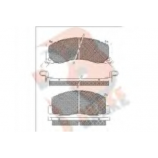 RB1057 R BRAKE Комплект тормозных колодок, дисковый тормоз