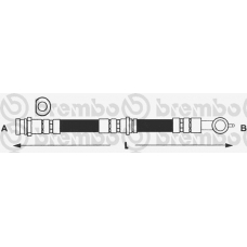 T 30 046 BREMBO Тормозной шланг