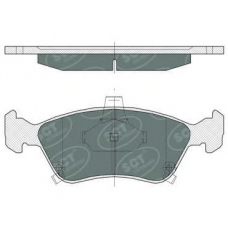 SP 362 PR SCT Комплект тормозных колодок, дисковый тормоз