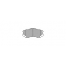 FBP-1596 FREMAX Комплект тормозных колодок, дисковый тормоз