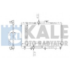 136600 KALE OTO RADYATOR Радиатор, охлаждение двигателя