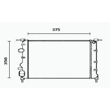 RM0234 EQUAL QUALITY Радиатор, охлаждение двигателя