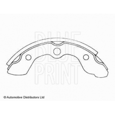 ADH24104 BLUE PRINT Комплект тормозных колодок