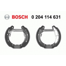 0 204 114 631 BOSCH Комплект тормозных колодок