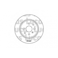 DF2663 TRW Тормозной диск