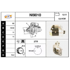 NI9010 SNRA Стартер