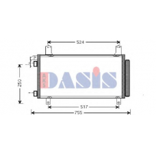 112013N AKS DASIS Конденсатор, кондиционер