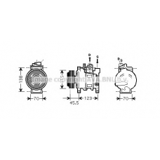 AIK281 Prasco Компрессор, кондиционер