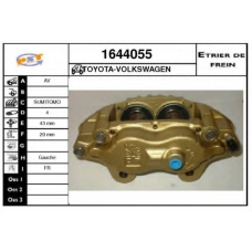 1644055 SNRA Тормозной суппорт