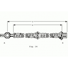 9004176 GIRLING Тормозной шланг