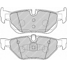 FDS1807 FERODO Комплект тормозных колодок, дисковый тормоз