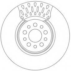 562394BC BENDIX Тормозной диск