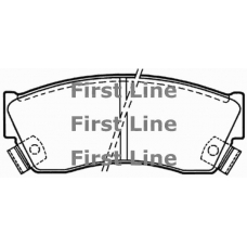 FBP3149 FIRST LINE Комплект тормозных колодок, дисковый тормоз