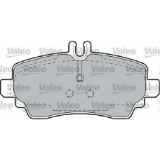 540891 VALEO Комплект тормозных колодок, дисковый тормоз
