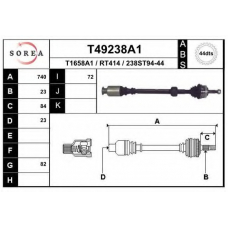 T49238A1 EAI Приводной вал