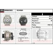 DRB6580 DELCO REMY Генератор