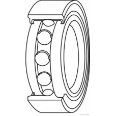 J4718010 HERTH+BUSS JAKOPARTS Комплект подшипника ступицы колеса