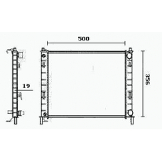 RM0693 EQUAL QUALITY Радиатор, охлаждение двигателя