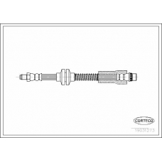 19031273 CORTECO Тормозной шланг