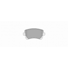 912 SIMER Комплект тормозных колодок, дисковый тормоз