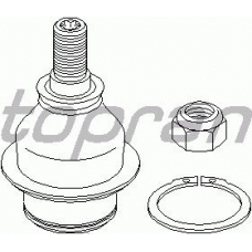 301 845 TOPRAN Несущий / направляющий шарнир