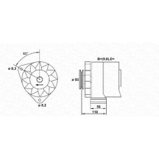 943356275010 MAGNETI MARELLI Генератор