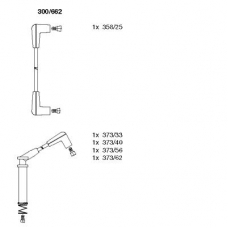 300/662 BREMI Комплект проводов зажигания