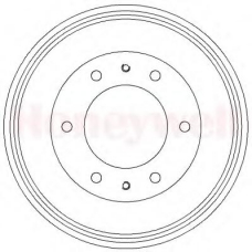 329269B BENDIX Тормозной барабан