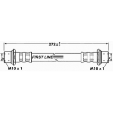 FBH7259 FIRST LINE Тормозной шланг