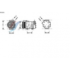 RTK076 AVA Компрессор, кондиционер