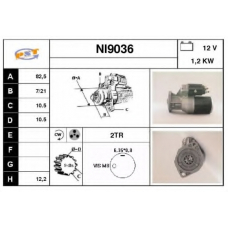 NI9036 SNRA Стартер