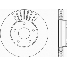 BDR1986.20 OPEN PARTS Тормозной диск