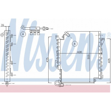 94817 NISSENS Конденсатор, кондиционер