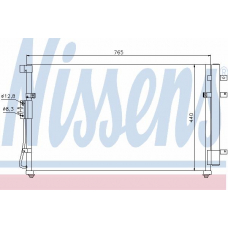 94868 NISSENS Конденсатор, кондиционер
