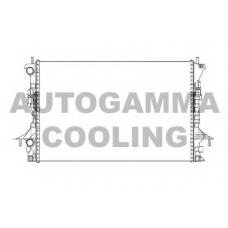 105480 AUTOGAMMA Радиатор, охлаждение двигателя