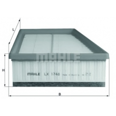 LX 1748 KNECHT Воздушный фильтр