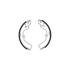 8DB 355 000-931 HELLA Комплект тормозных колодок