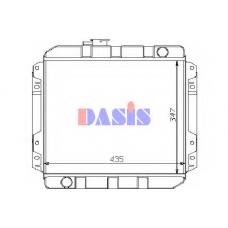 090060N AKS DASIS Радиатор, охлаждение двигателя