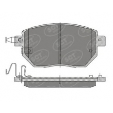 SP 392 PR SCT Комплект тормозных колодок, дисковый тормоз
