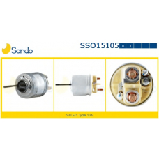 SSO15105.0 SANDO Тяговое реле, стартер