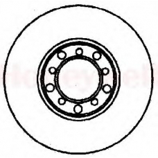561102B BENDIX Тормозной диск