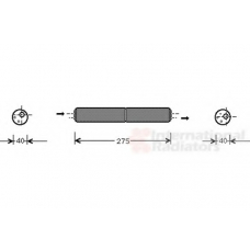 5800D021 VAN WEZEL Осушитель, кондиционер