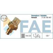 34040 FAE Датчик, температура охлаждающей жидкости