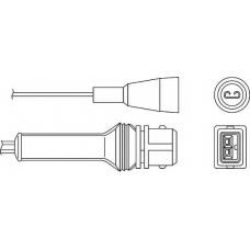 OZH044 BERU Лямбда-зонд