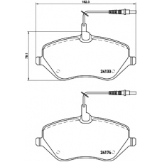 8DB 355 011-491 HELLA PAGID Комплект тормозных колодок, дисковый тормоз