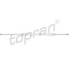 722 076 TOPRAN Трос, стояночная тормозная система